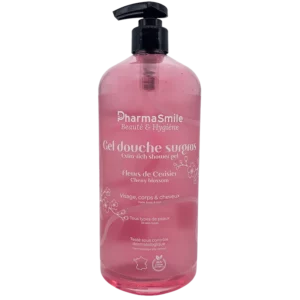 gel de ducha con aroma a flor de cerezo